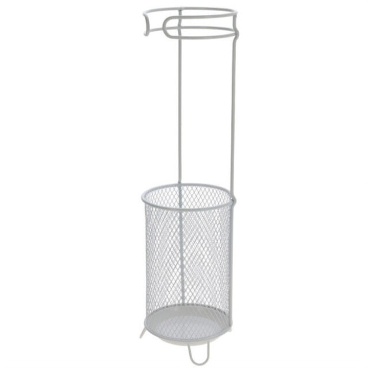 Suport de umbrele ZILO, metalic, Ø 18 cm - alb