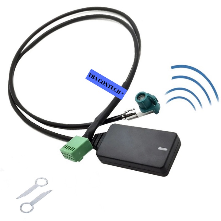 YBA CONTECH® Bluetooth 5.0 audio 5.0 modul – Audi MMI 3G kompatibilis (12+4 tűs)