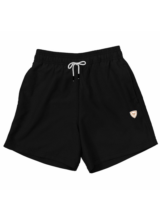 Pantaloni scurti din bumbac Arasz, negri, marimea S