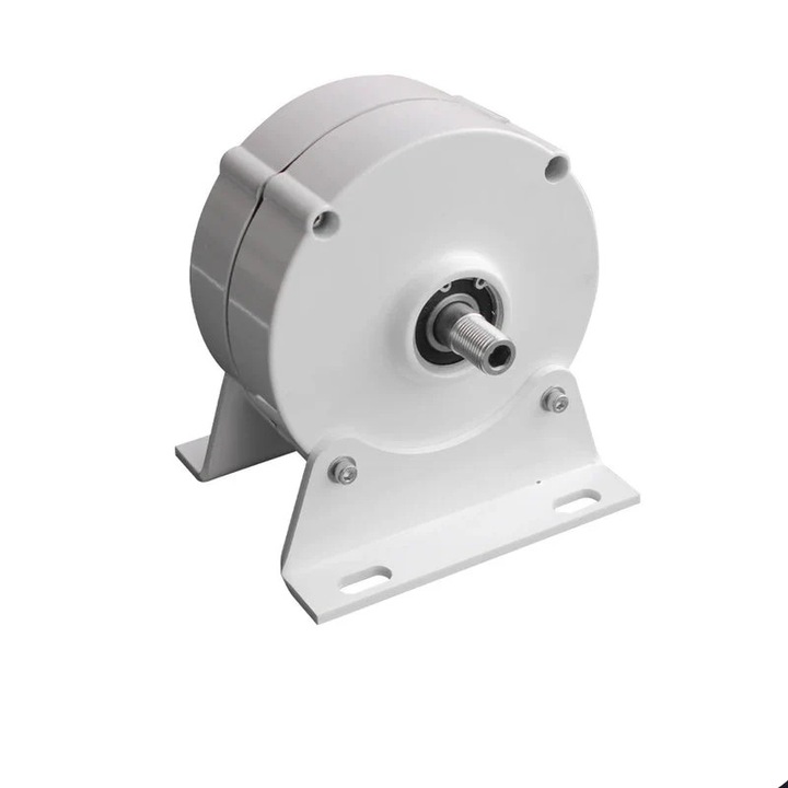 Állandó mágneses generátor, talppal, 500 W, 12 V, fehér