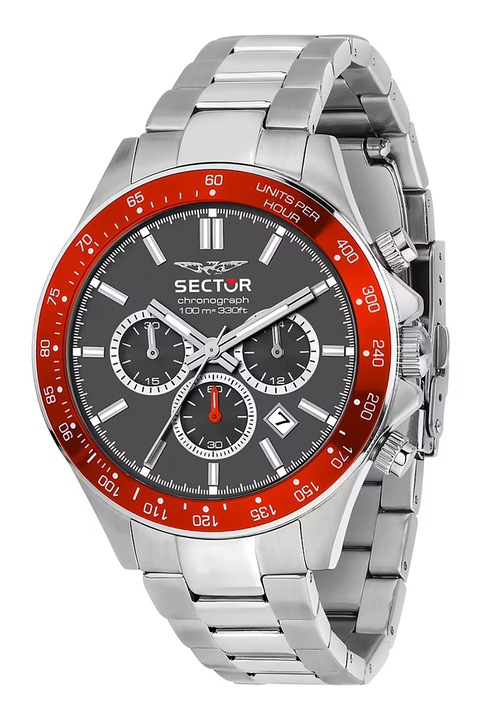 Sector, Часовник с неръждаема стомана, Сребрист