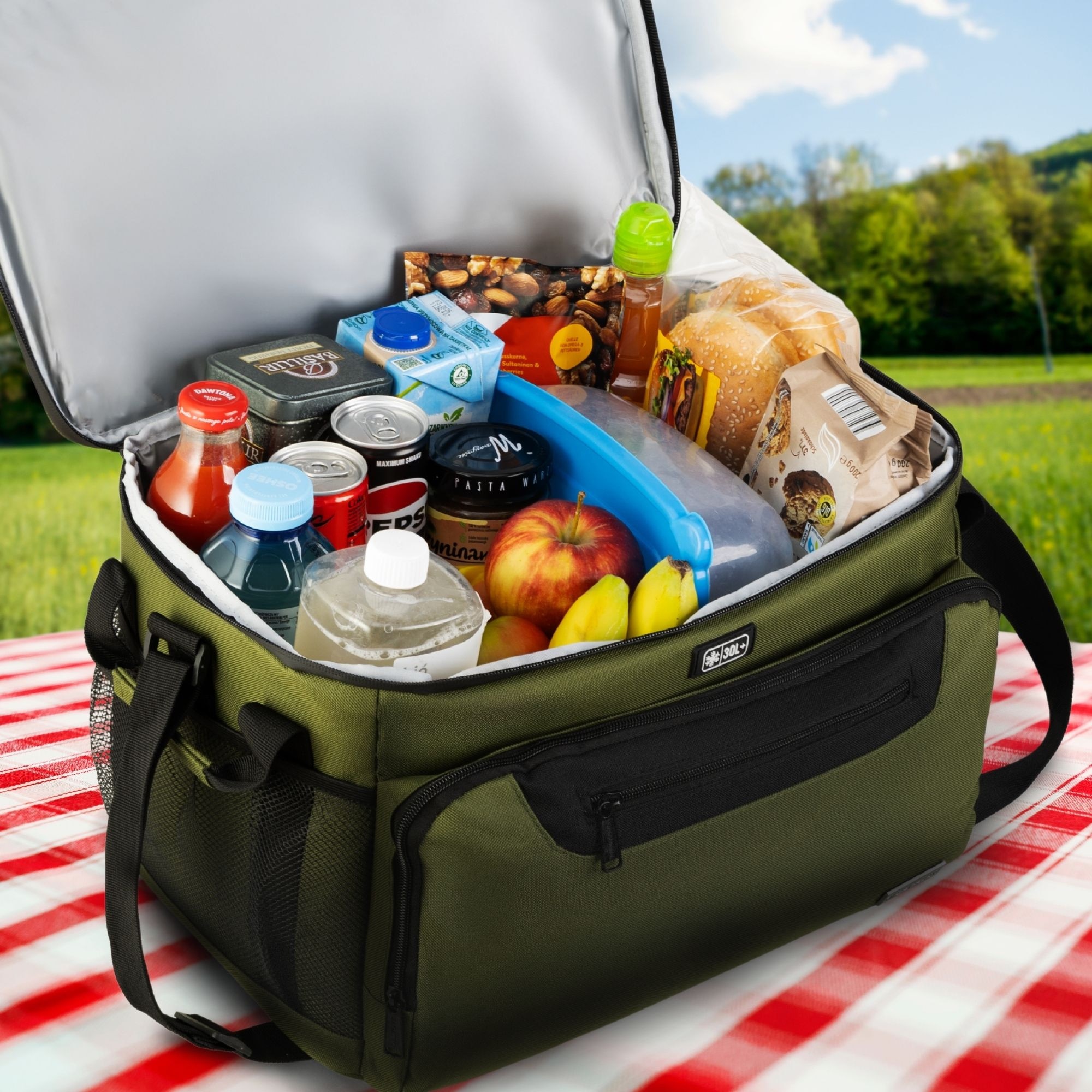 Geanta termoizolanta mare, Frigorifica, Zagatto, Verde, Lunch Box