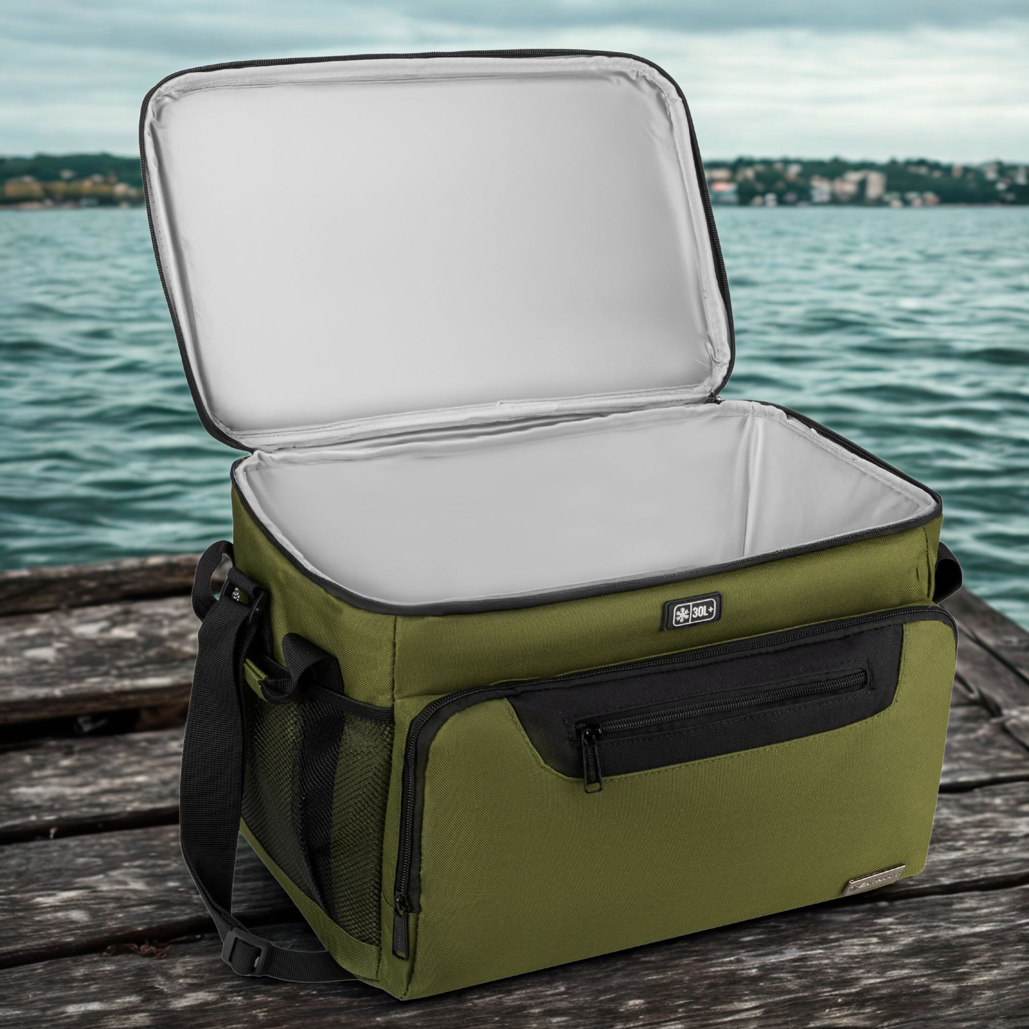 Geanta termoizolanta mare, Frigorifica, Zagatto, Verde, Lunch Box