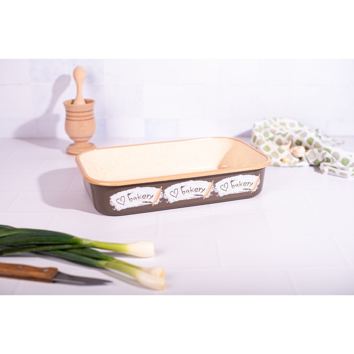 Tava 3.7l Bakery Metalac email/32cm/3.7l