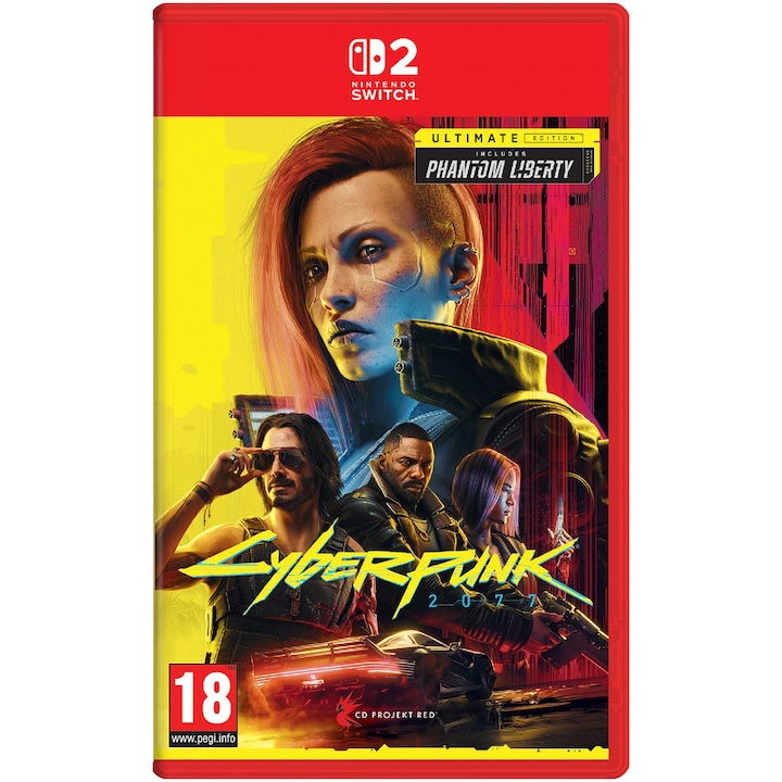 Cyberpunk 2077 Ultimate Edition játék Nintendo Switch 2-re