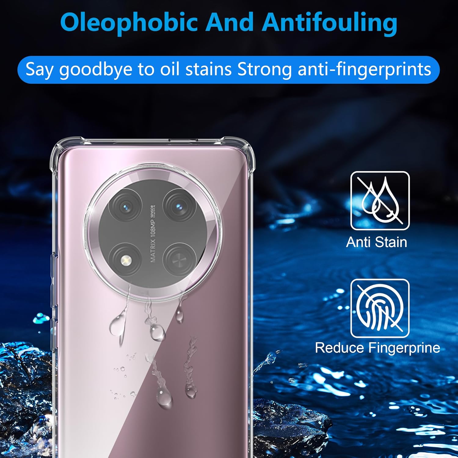 Husa Anti soc, transparenta compatibila cu Honor Magic 7 Lite