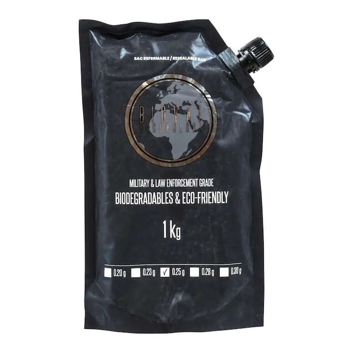 Bile Airsoft BIOVAL BIO 0.25g 1kg White