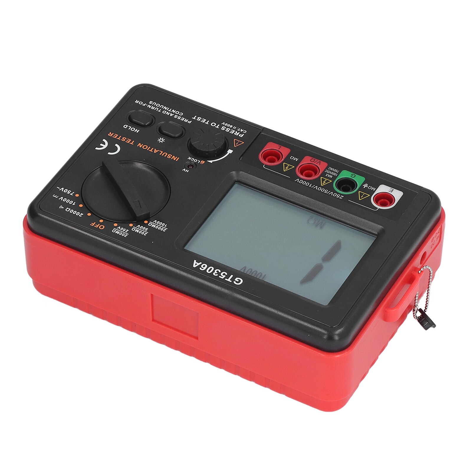 GT5306A Tester de rezistenta la izolatie digital Megohmetru 250V