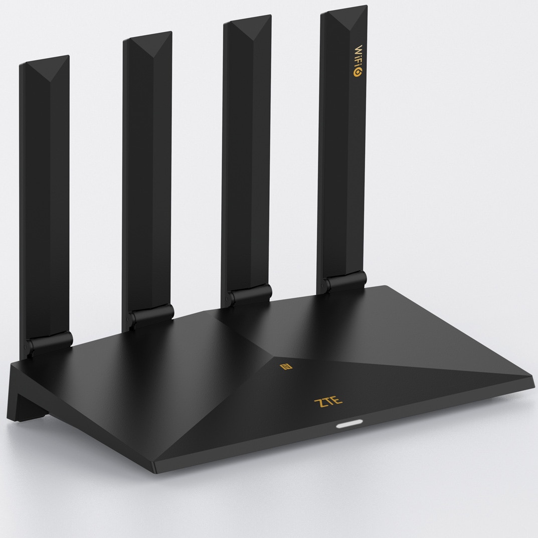 Router Wireless ZTE T3000, AX3000, Dual-Band, Wi-Fi 6, 160MHz Ultra ...