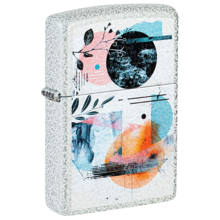 Bricheta Zippo 46582 Mixed Media Collage