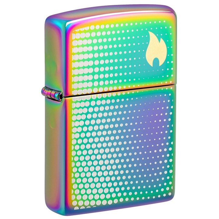 Bricheta Zippo 46569 Dot Matrix Flame Icon