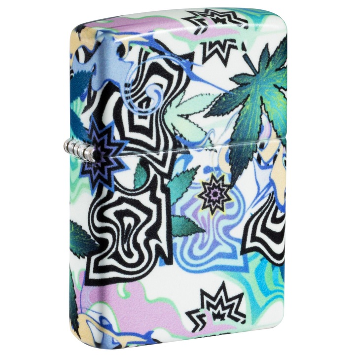 Bricheta Zippo 46562 Abstract Cannabis