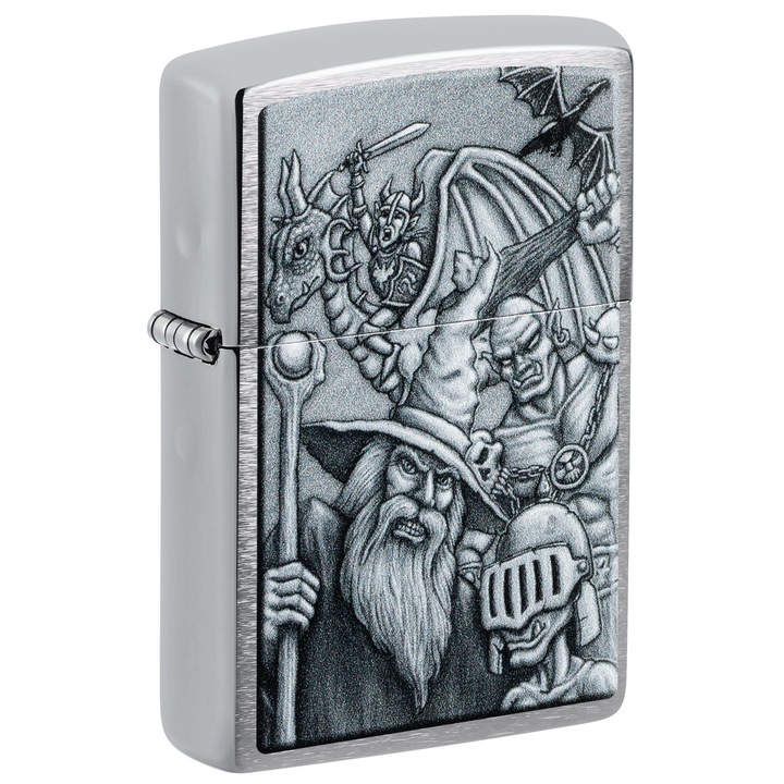 Запалка Zippo 46579 Mystical Wizard and Creatures