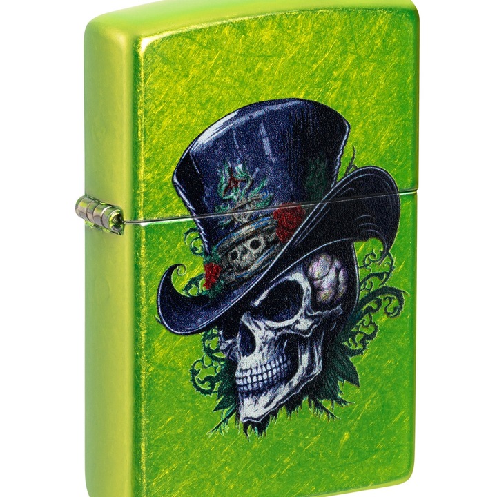 Bricheta Zippo 46709 Steampunk Skeleton Skull