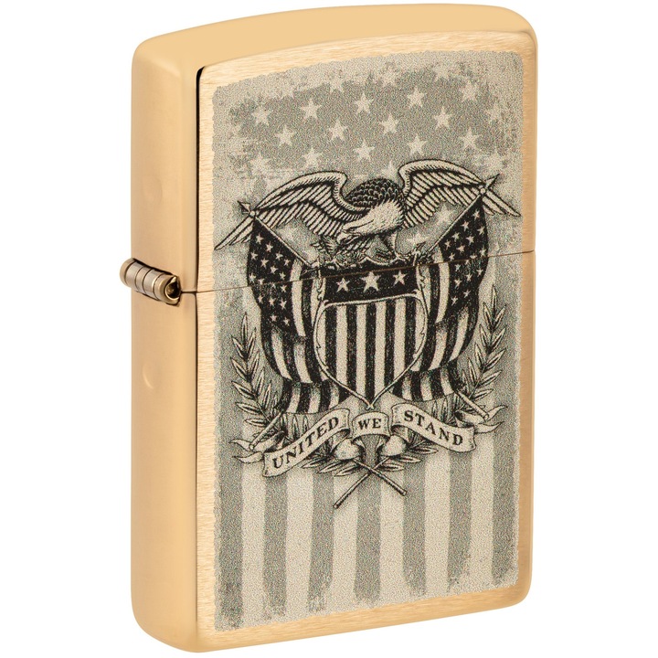 Bricheta Zippo 46230 Patriotic American Crest