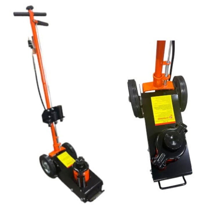 Cric hidraulic 22 Tone 70-650mm camion tir utilaje cu actionare pneumatica hidro-pneumatic (KD1316)
