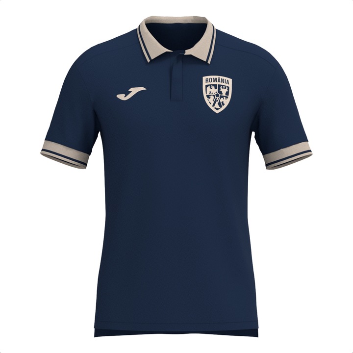 Tricou maneca scurta staff nationala Romaniei AH10701B3121, Joma, M INTL, Albastru