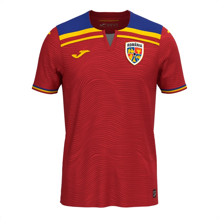 Tricou oficial de joc FRF Nationala Romaniei, Rosu