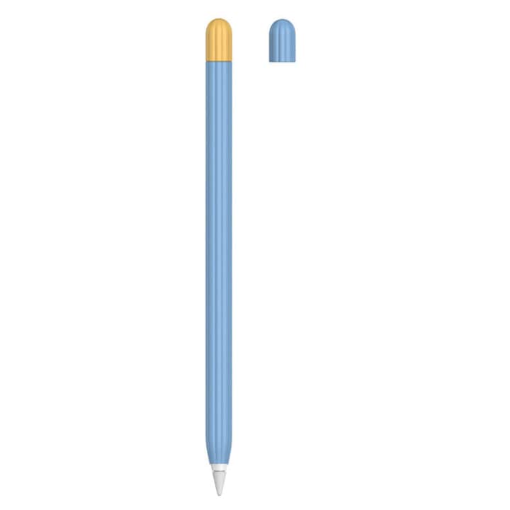 Husa siliconica HERUSI pentru Apple Pencil 2nd generation, subtire, magnet-friendly, negru