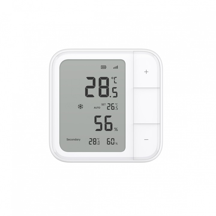 Senzor de temperatura si umiditate AQARA W100 (TH-S04D) – compatibil Zigbee si Thread