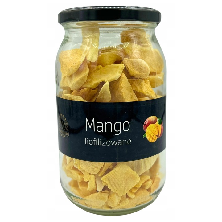 Mango liofilizat, Naturini, 110g