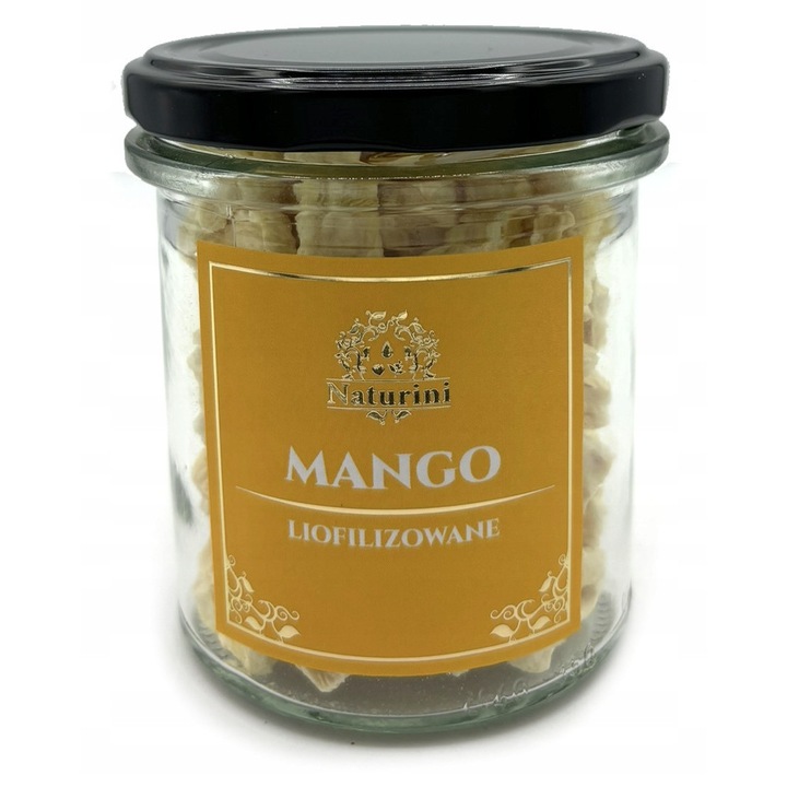 Mango liofilizat, Naturini, 50g