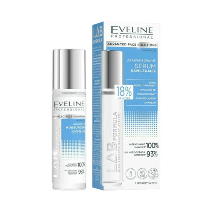 Ser hidratant avansat Lab Formula Eveline 30 ml