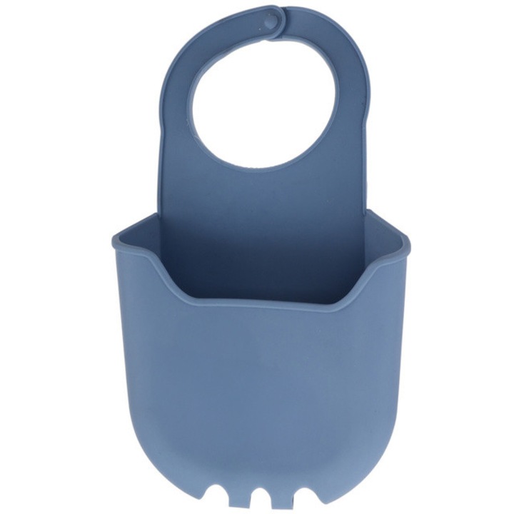 Scurator de burete din silicon - albastru