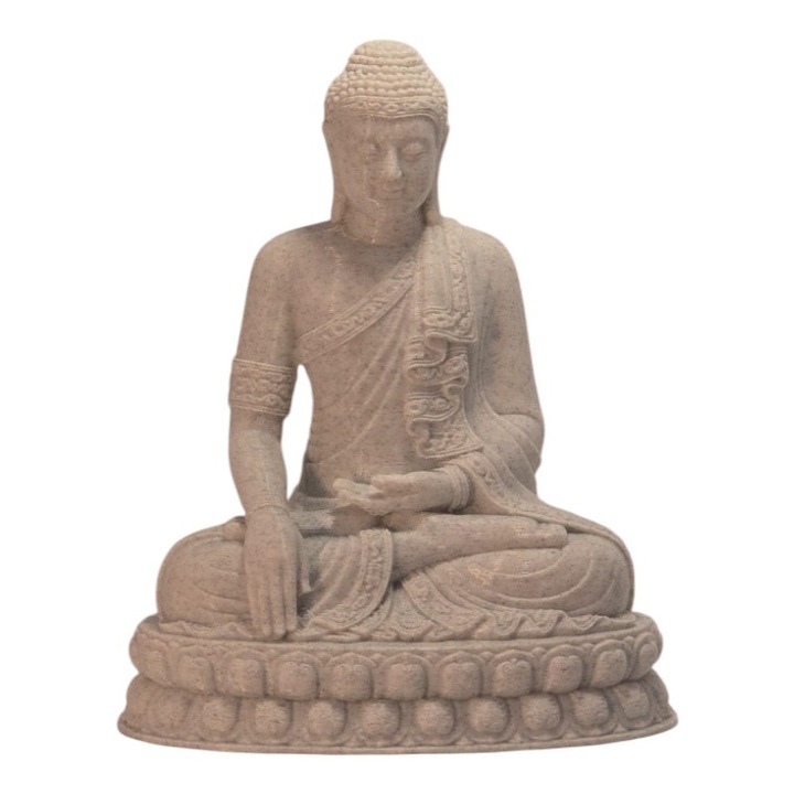 Statuieta decorativa Buddha, imprimata 3D