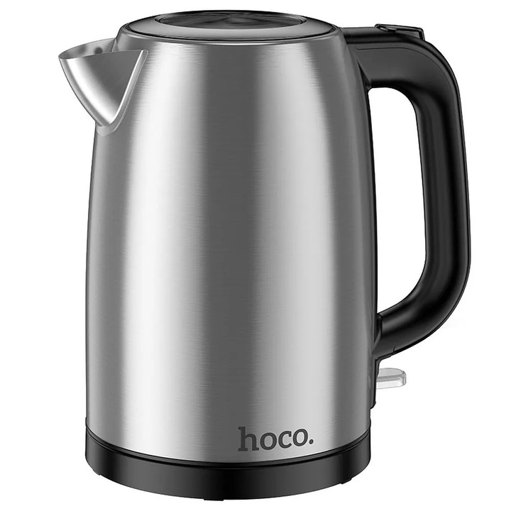 HOCO rozsdamentes acél vízforraló 1,7L HE12, Inox