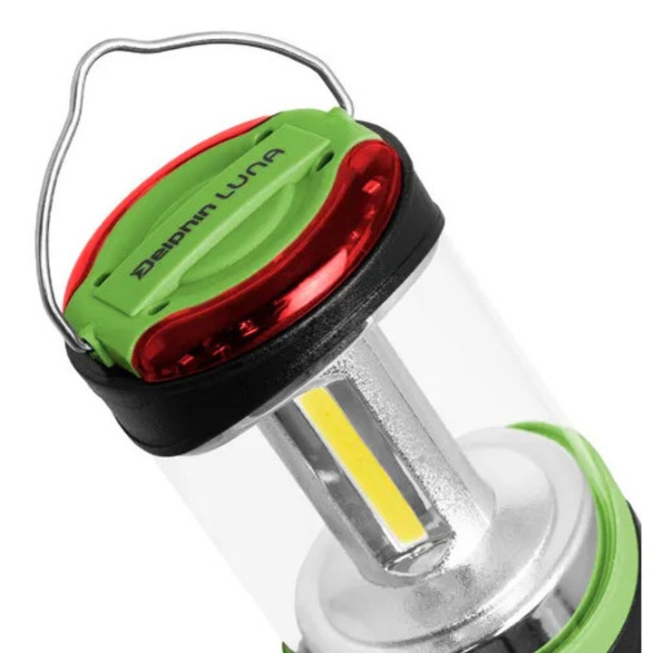 Lampa Portabila Delphin Luna, 17x8 cm, 220 Lumeni, Iluminare Multi-Mod