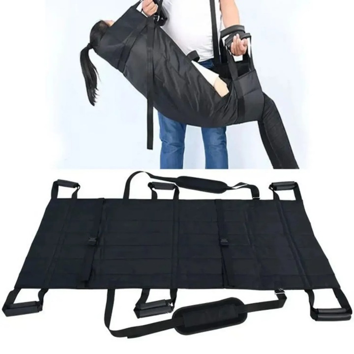 Saltea de transfer pacienti cu manere, din panza compozita, 108x66cm