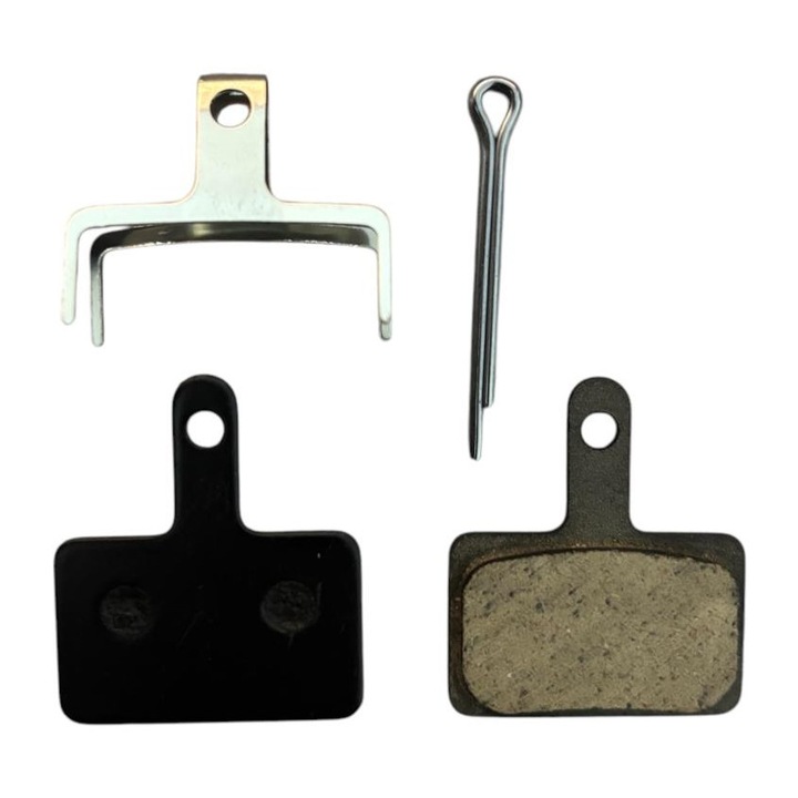 Set placute de frana pentru bicicleta 3 x 2 cm, negru, AVI-4888