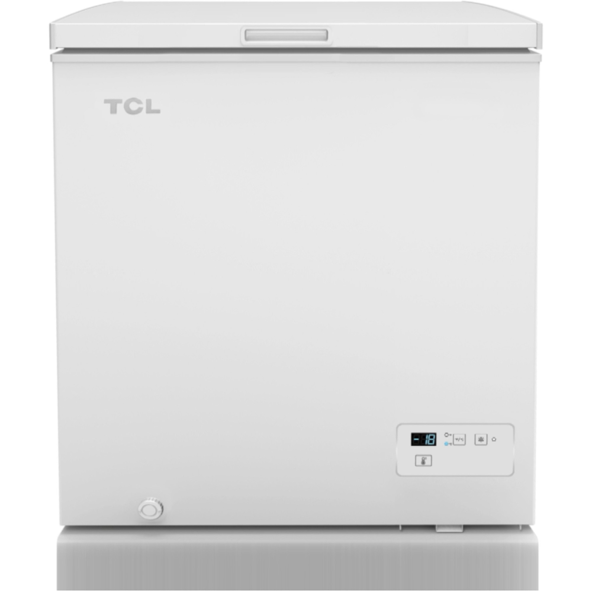 Lada Frigorifica TCL CF140EWE0, 140 L, defrost, Control electronic, lumina LED, 1 cos, Clasa E, Alb