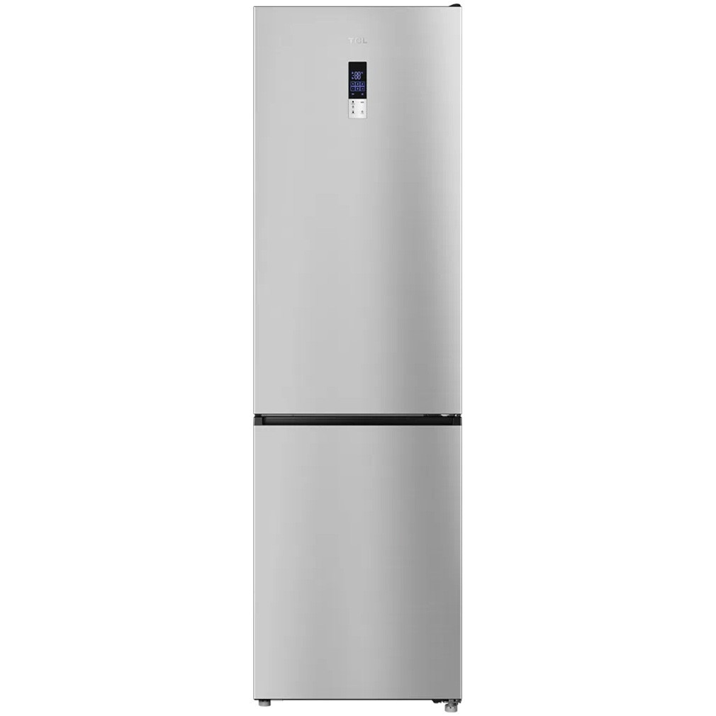 Combina frigorifica TCL MEGA Space RP409BLE0, 409L, Total No Frost, Compresor Inverter, Display Touch, T-Fresh, Multi-air flow, Power Cool, Power Freeze, Sertar Crisper, Usa revers