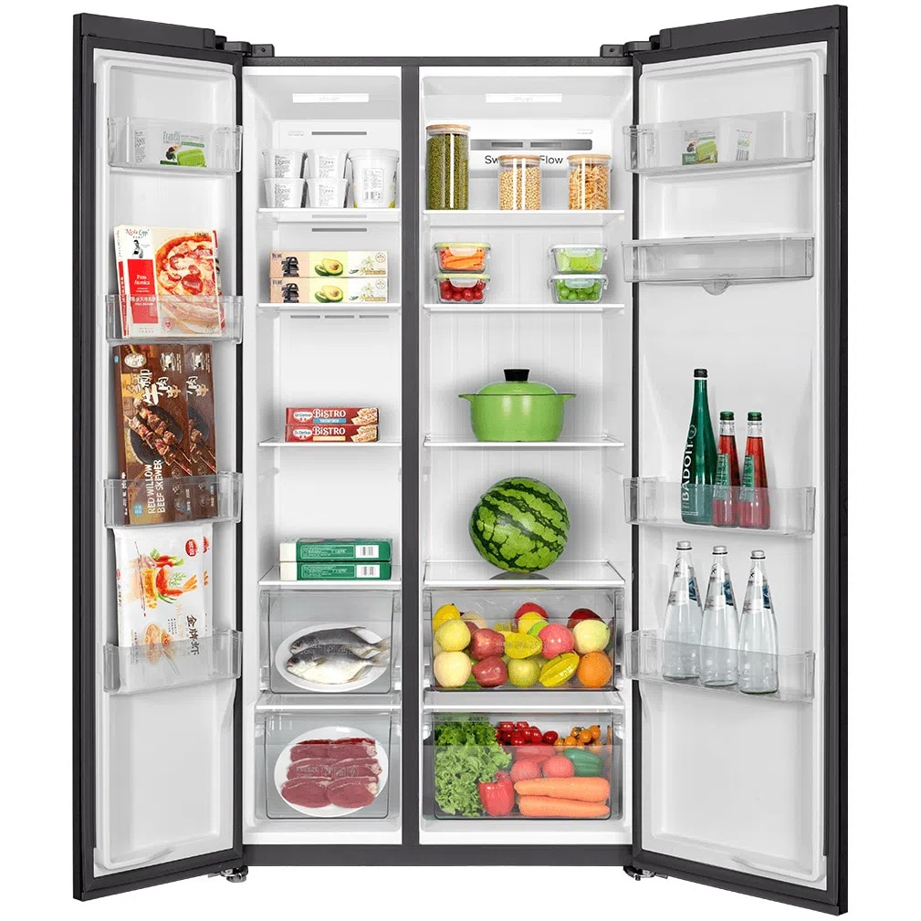 Side by Side TCL RP631SLE1, 631 L, Total No Frost, Compresor