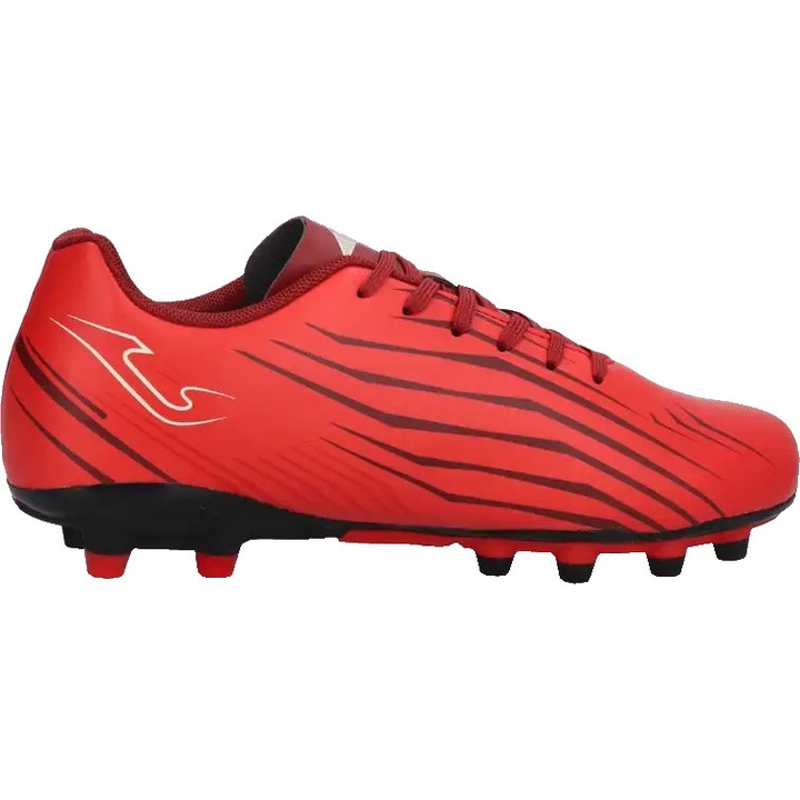 Ghete fotbal Propulsion JR pentru teren cu iarba dur PRJS2506FG, Joma, 37 EU, Rosu