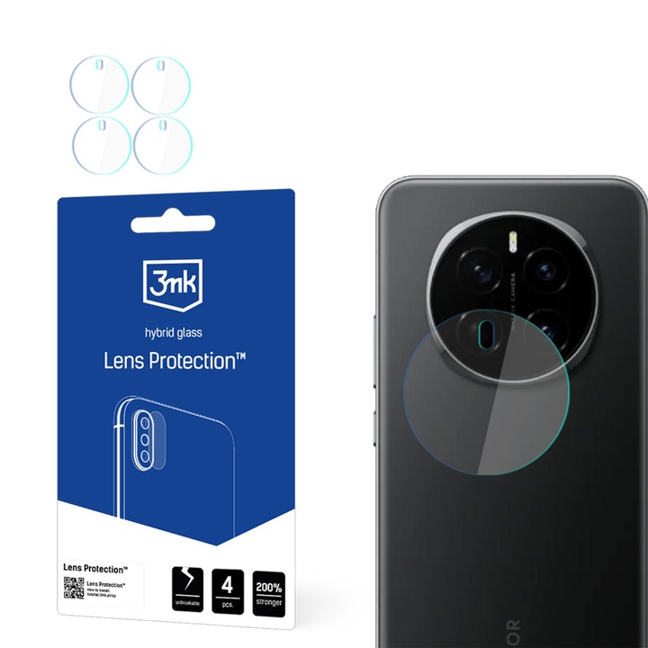 Folii protectie telefoane, Honor Magic 7 Pro, protectie lentila, anti-fisura, 0,16mm, transparent