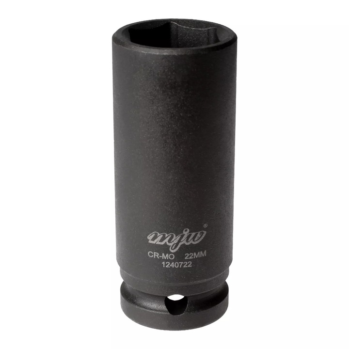 MJW 1/2"-os ütvecsavarhúzó, 6-pontos, 22 mm hosszú