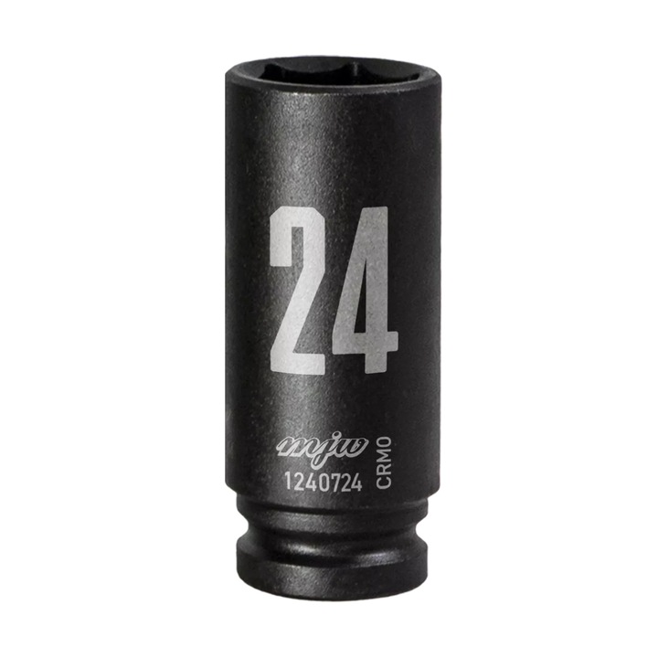 Cheie tubulara de impact MJW 1/2"" 6 colturi lungime 24 mm