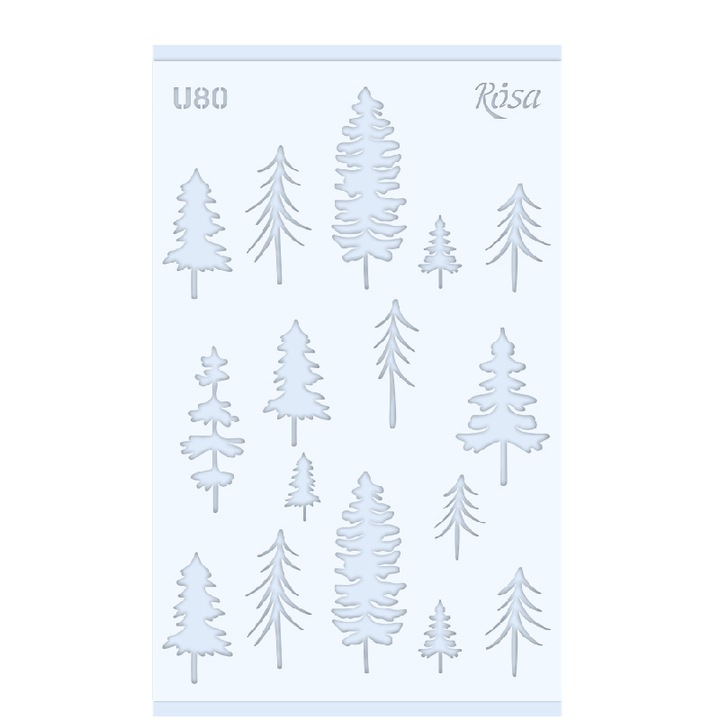 Set sabloane reutilizabile, Koh-I-Noor, model braduti, 13x20 cm, pentru copii 6 ani+