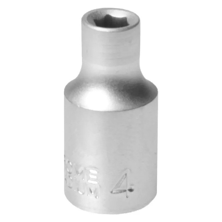 MJW 1/4"-os 6-pontos dugókulcs, 4 mm
