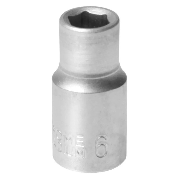 MJW 1/4"-os 6-pontos dugókulcs, 6 mm