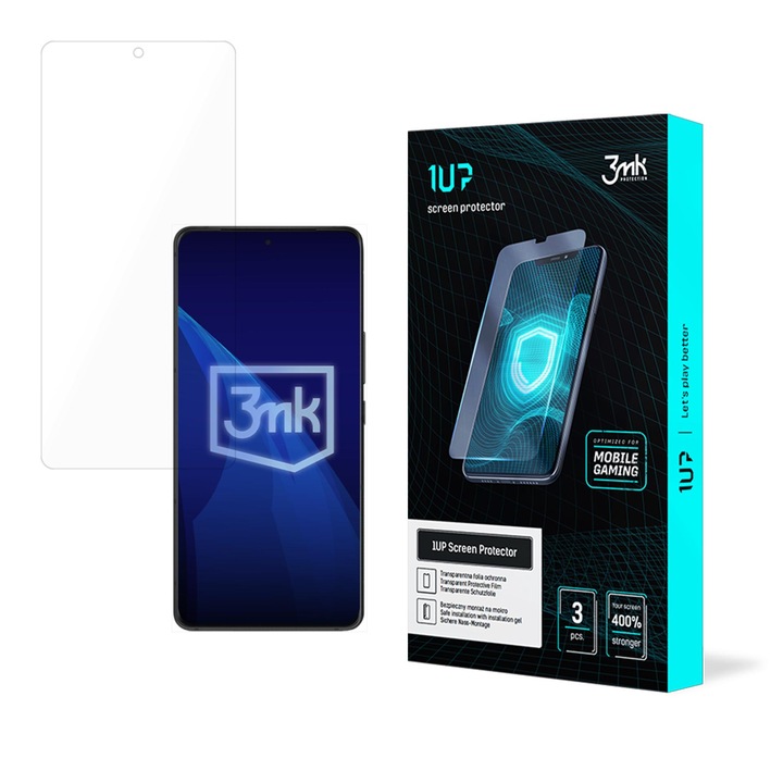Folie protectie pentru telefon, 3mk 1UP, transparenta, oleofoba, pentru Asus ROG Phone 9/9 Pro