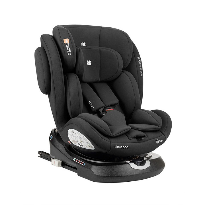 Scaun auto I-Felix i-Size ISOFIX 40-150cm - Negru
