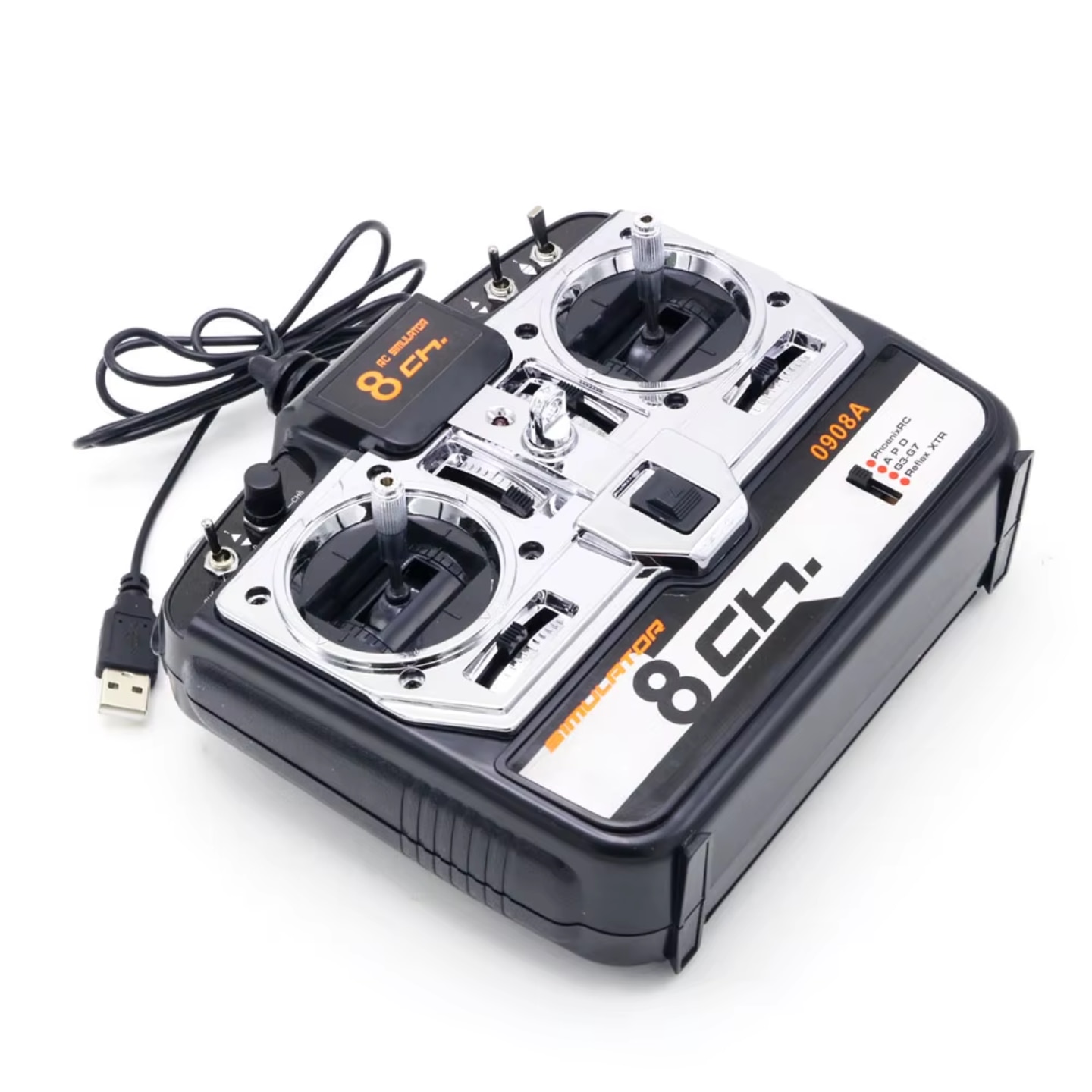 Controller RC Simulator USB PC Drone, 8 CH, Compatibil Windows ...