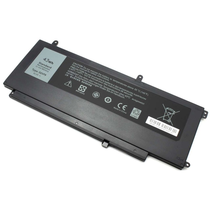 Akkumulátor Dell4P8PH 43Wh, D2VF9 43Wh, PXR51 43Wh, Vostro 5459 43Wh, YGR2V 43Wh
