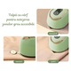 Fier de calcat Nuvoro CY-601, portabil, cu abur, 1000W, maner pliabil, compact, ideal pentru calatorii, Verde