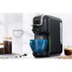 Espressor cu capsule 5 in 1 HiBREW H2B-black, 1450 W, 19 bari, rezervor de apa de 600 ml, negru