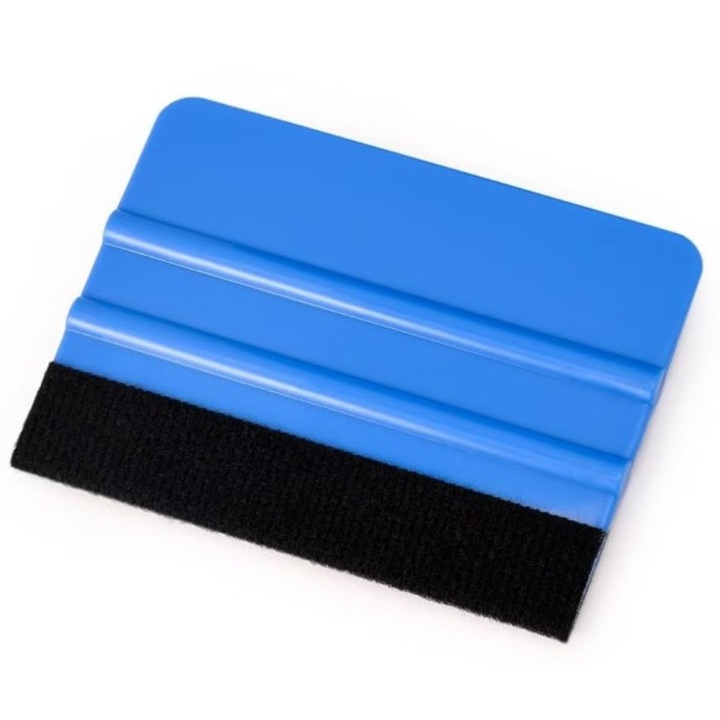 Műanyag lehúzó filc oldalú, 10 x 7 cm